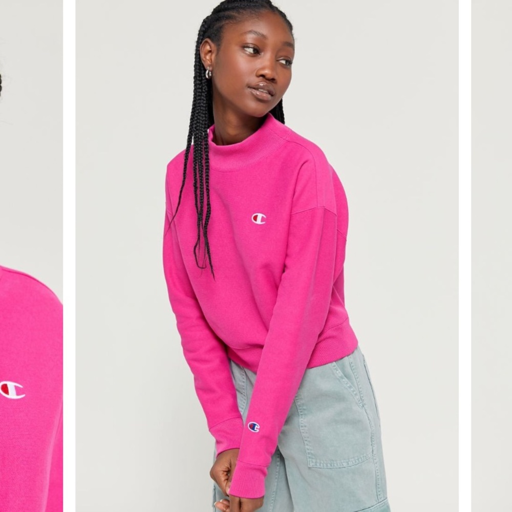 Champion UO Exclusive Mock Neck Sweatshirt